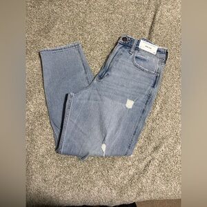 Hollister Light Blue Straight Leg Jeans
